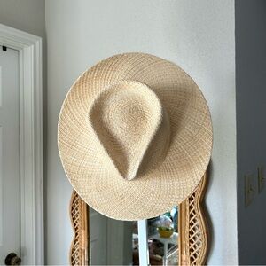 Teressa Foglia / Natural Palm Straw Hat